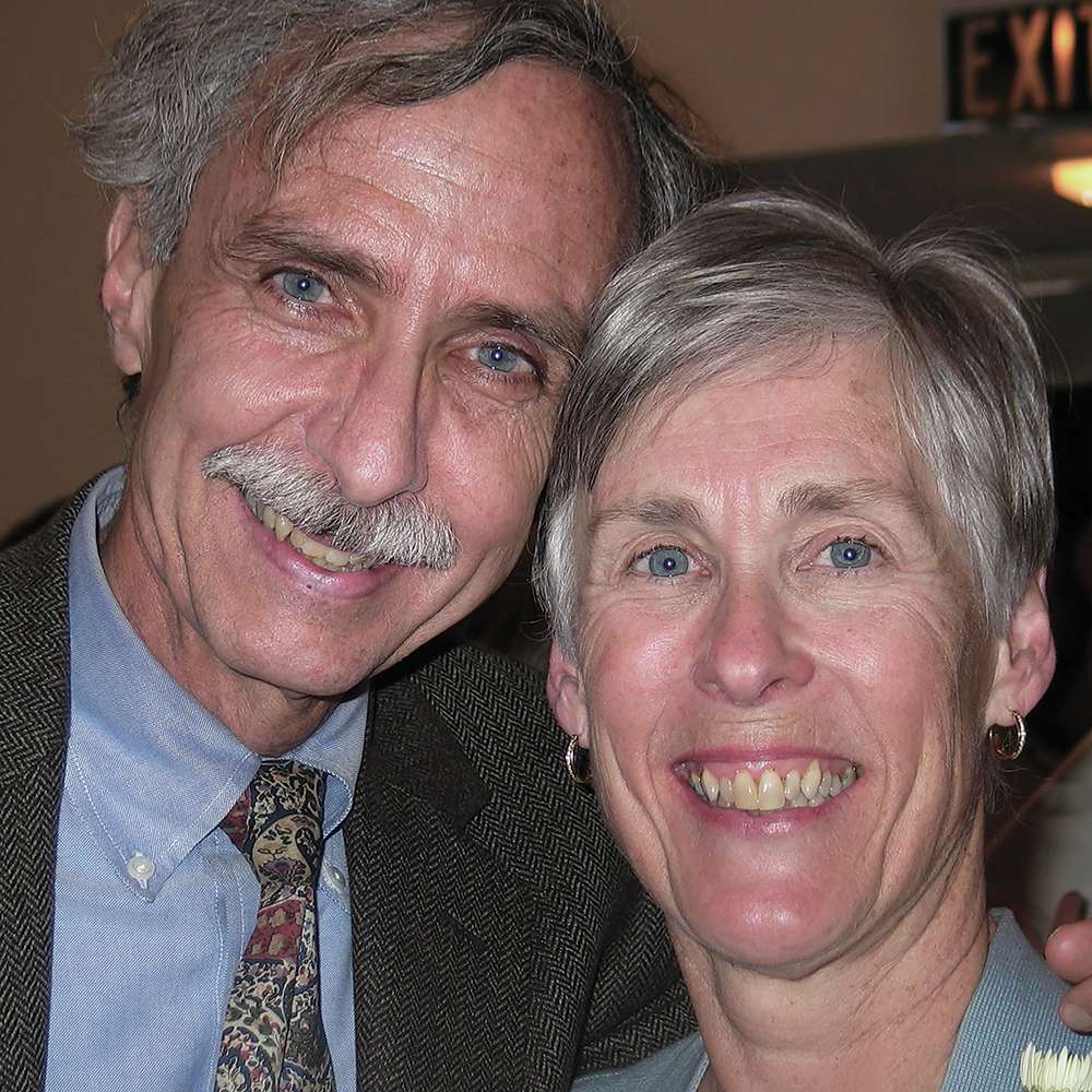 Rev. Catharine Harris and Dick Harris
